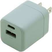 USB急速充電器 USB PD（パワーデリバリー）対応 20W マルチ保護システム搭載 スイングプラグ採用 ブルー IMAC1CUPD20BL