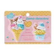 サンリオキャラクターズ アイスクリーム形マグネットセット（アイスクリームパーラー） [キャラクターグッズ]