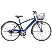 シティサイクル ブランシティ276-D 27インチ 外装6段 ダークブルー PB-22-012