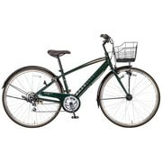 シティサイクル ブランシティ276-D 27インチ 外装6段 ダークグリーン PB-22-012