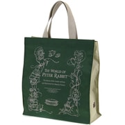 0646-00 [PETER RABBIT（ピーターラビット）（TM） スクエア型トートバッグ（S） カーキ]