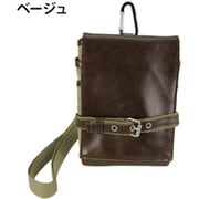 3W07-00 [キュービックコア シザーバッグ2WAY ベージュ]