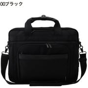 3G07-00 ブラック [SAND GLASS（サンドグラス）ビジネスバッグ マチ拡張機能付き B4対応 2層 撥水]