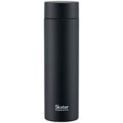水筒 500ml チタン製 SKATER スクリュー ブラック TMB5