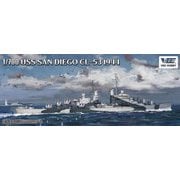 V57012 1/700 米海軍 軽巡洋艦 サンディエゴ CL-53 1944年 通常版 [組立式プラスチックモデル]