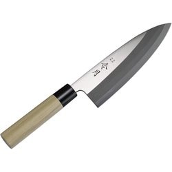 令月 ステンレス鋼和庖丁 出刃（片刃）FC-1074 18cm ALI5003