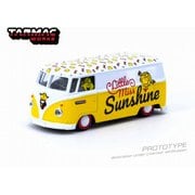 T64S-005-MMLM 1/64 フォルクスワーゲン Type2 T1 Panel Van Mr. Men Little Miss Little Miss Sunshine [ダイキャストミニカー]