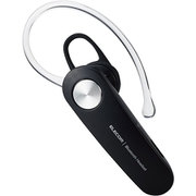 LBT-HS11BK [ヘッドセット Bluetooth 5.0 片耳 ハンズフリー 通話・音楽 対応 オープンタイプ 左右耳兼用 microB充電 ブラック]