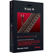 Type-9 低歪・低ノイズ スピーカーケーブル 3m バナナ(B) TP9/3M/B