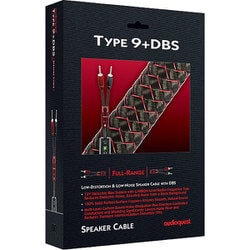 Type-9 DBS 低歪・低ノイズ スピーカーケーブル 2m バナナ（B） TP9DBS/2M/B