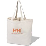 オーガニックコットンロゴトートL Organic Cotton Logo Tote L HY92290 サンセットレッド(SM) [アウトドア トートバッグ]