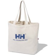 オーガニックコットンロゴトートL Organic Cotton Logo Tote L HY92290 ウィンターオーシャン(WI) [アウトドア トートバッグ]