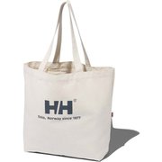 オーガニックコットンロゴトートL Organic Cotton Logo Tote L HY92290 カーボロネロ(CE) [アウトドア トートバッグ]