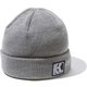 プレーンビーニー Plain Beanie HC92262 ミックスグレー(Z) [ニットキャップ ビーニー]