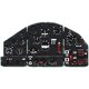 YMA7231 1/72 フォッカーD.XXIフィンランド後期 着色計器板 （MPM他用） [プラモデル用パーツ]