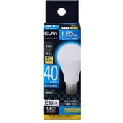 LED電球 ミニクリプトン球形 口金E17 40W形 昼光色 5年保証 LDA4D-G-E17-G4103