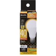 LED電球 ミニクリプトン球形 口金E17 40W形 電球色 5年保証 LDA4L-G-E17-G4104