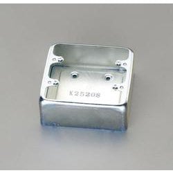 EA940CS-10 [124×120×50mm 露出スイッチボックス（ハブ無/2個用）]