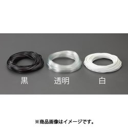 3.0×0.4mm×100m ビニール絶縁チューブ（透明） EA944AE-103
