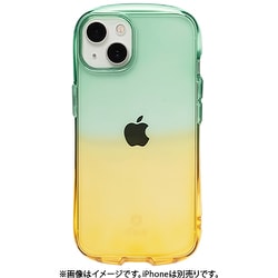 41-943427 [Look in Clear Lolly iPhone 13 ケース フォレスト/アプリコット]