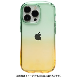 41-943465 [Look in Clear Lolly iPhone 13 Pro ケース フォレスト/アプリコット]