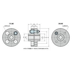 ヨドバシ.com - エスコ ESCO EA969GA-3 [φ112mm フランジ形たわみ軸