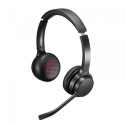 MM-BTSH62BK [Bluetoothヘッドセット 両耳タイプ・単一指向性]
