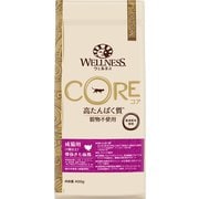ウェルネス コア（高たんぱく質・穀物不使用）成猫用（1歳以上）骨抜き七面鳥 [猫用 キャットフード 400g 1歳以上 国内正規販売品]