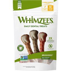 ウィムズィーズ ブラッシーズ M （中型犬向け・体重12-18kg） 7個入り 210g [国内正規販売品]