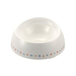 ペット用食器 犬用 ワンちゃんの食べやすい食器 SS 浅型 ライン