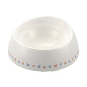ペット用食器 犬用 ワンちゃんの食べやすい食器 S 浅型 ライン