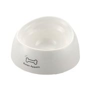 ペット用食器 犬用 ワンちゃんの食べやすい食器 S 深型 ボーン