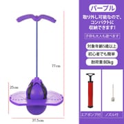 ジャンピングボール パープル