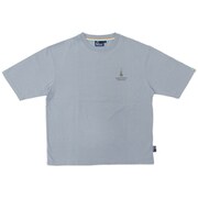 20263206 Penfield×ゆるキャン△ 防蚊 Tシャツ キャンプグッズ 各務原なでしこ BLUE Sサイズ [キャラクターグッズ]