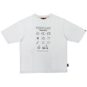 20263209 Penfield×ゆるキャン△ 防蚊 Tシャツ 集合 アイコン WHITE Sサイズ [キャラクターグッズ]