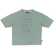 20263209 Penfield×ゆるキャン△ 防蚊 Tシャツ 集合 アイコン Lt.GREEN Mサイズ [キャラクターグッズ]