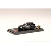 HJ642016EBK 1/64 ホンダ シビック タイプ R EK9/エンジンディスプレイモデル付 カスタムバージョン スターライトブラックパール [ダイキャストミニカー]