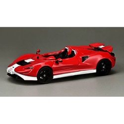 CM64-Elva-03 1/64 マクラーレン Elva レッド/ホワイト [ダイキャストミニカー]