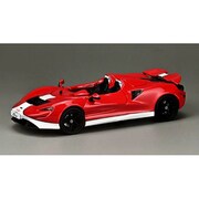 CM64-Elva-03 1/64 マクラーレン Elva レッド/ホワイト [ダイキャストミニカー]