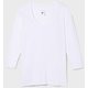 エヌスキンデオウォーム8/10スリーブユーネック NSDW 8/10 SLEEVE U-NECK KSW52382 ホワイト(W) Mサイズ [アウトドア アンダーウェア レディース]