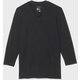 エヌスキンデオウォーム8/10スリーブブイネック NSDW 8/10 SLEEVE V-NECK KS52380 ブラック(K) Lサイズ [アウトドア アンダーウェア メンズ]