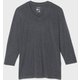 エヌスキンデオウォーム8/10スリーブブイネック NSDW 8/10 SLEEVE V-NECK KS52380 チャコール(CH) Lサイズ [アウトドア アンダーウェア メンズ]