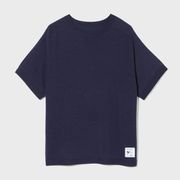 ドラウジー/ホールガーメントハーフスリーブクルー DROWSY/ WG HALF SLEEVE CREW KSU32171 ネイビー(N) Mサイズ [アウトドア カットソー ユニセックス]