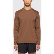 WF-ドライロングスリーブTシャツ WF-Dry L/S T-shirt GA42328P エイコーンブラウン(AW) Lサイズ [アウトドア カットソー メンズ]