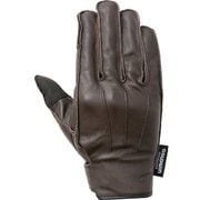 アンチバイブレーションレザーショートグローブ Anti Vibration Leather Short Gloves GSM26004E ブラウン(BR) Lサイズ [アウトドア グローブ]
