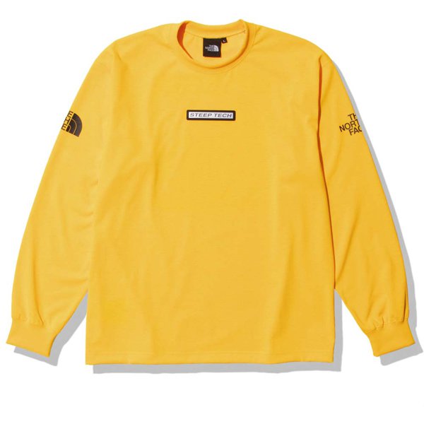 スティープテックロングスリーブティー STEEP TECH L/S Tee NT82203 ライトニングイエロー(LY) Lサイズ [アウトドア カットソー ユニセックス]