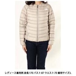 ザ・ノース・フェイス THE NORTH FACE サンダーラウンドネックジャケット Thunder Roundneck Jacket  NYW82213 サンドトープ(SA) Sサイズ [アウトドア ダウン レディース] 通販【全品無料配達】 - ヨドバシ.com