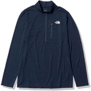ロングスリーブフラッシュドライスリーディージップアップ メンズ カットソー アーバンネイビー(UN) Sサイズ NT12201