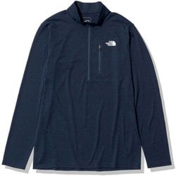 ロングスリーブフラッシュドライスリーディージップアップ メンズ カットソー アーバンネイビー（UN） Mサイズ NT12201