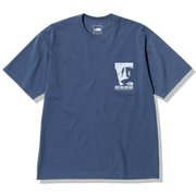 ショートスリーブフリーランベーシッククルー S/S Free Run Basic Crew NT62293 シェイディーブルー(SB) Sサイズ [ランニングウェア シャツ メンズ]